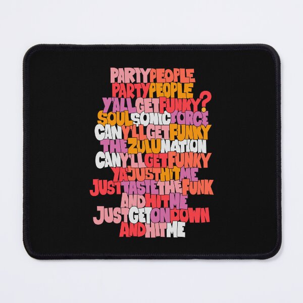Item preview,  Afrika Bambaataa - Planet Rock Block Letter Hip-Hop Design designed and sold by Boogosh.