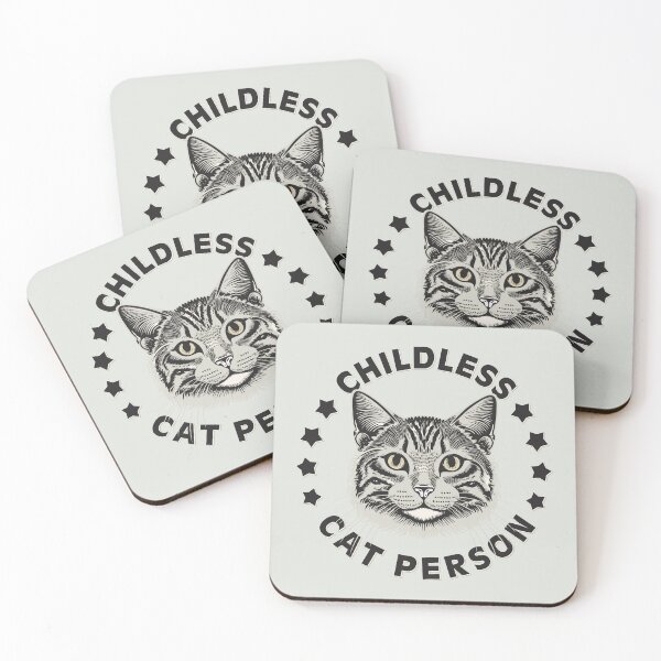 Item preview, Childless Cat Person designed and sold by AntiqueImages.