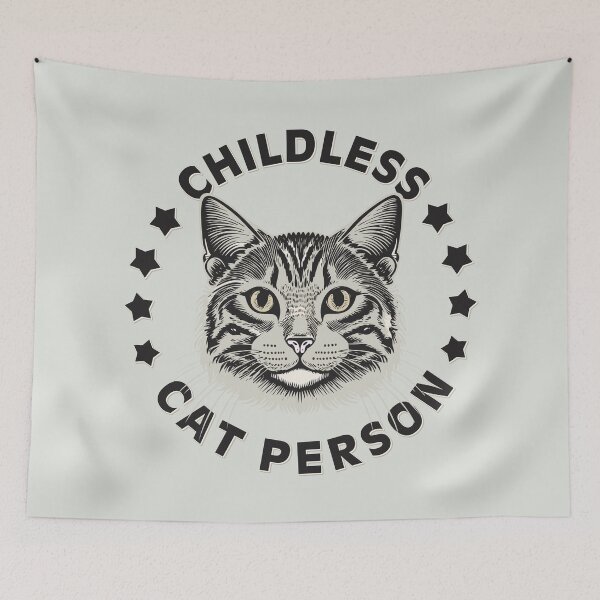 Item preview, Childless Cat Person designed and sold by AntiqueImages.