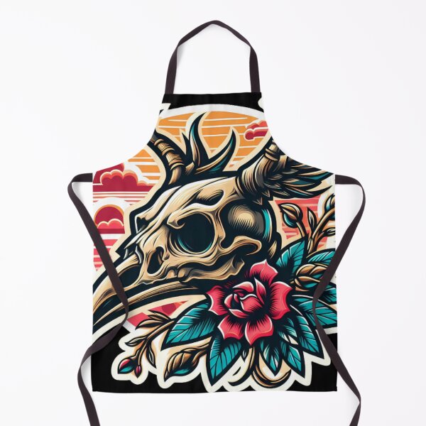 Item preview, bird skull with horns designed and sold by Fabian-Artes.