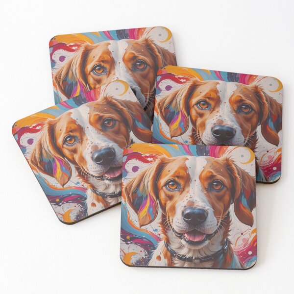 Item preview, Hipster dog designed and sold by AdorableAIArt.