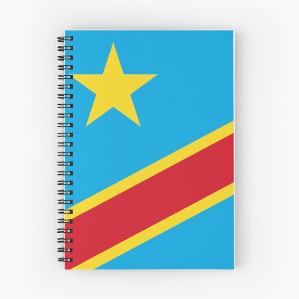 Item preview, DR Congo Flag Print: Star and Stripes of Hope designed and sold by communedesigns.