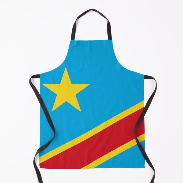 Item preview, DR Congo Flag Print: Star and Stripes of Hope designed and sold by communedesigns.