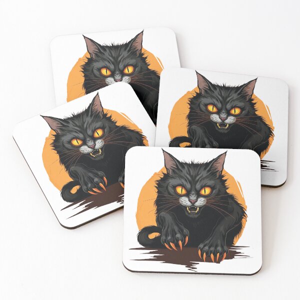 Item preview, Scaredy Cat Halloween designed and sold by BlackCoralArt.