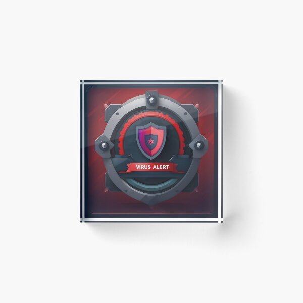 Item preview, Virus alert designed and sold by quasartphil.