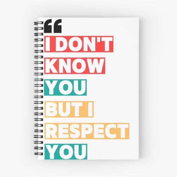 Item preview, i don't know you but i respect you designed and sold by LaFeyCollection.