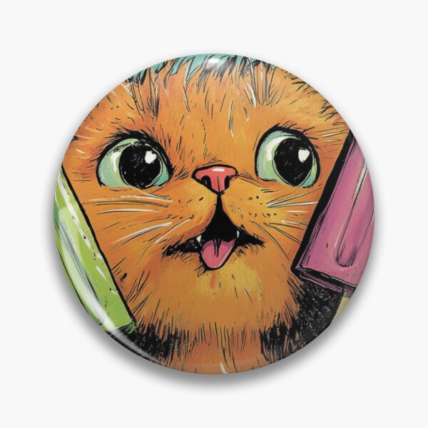 Item preview, Tater Tot Cat With Favorite Ice Cream designed and sold by GrinGalore.
