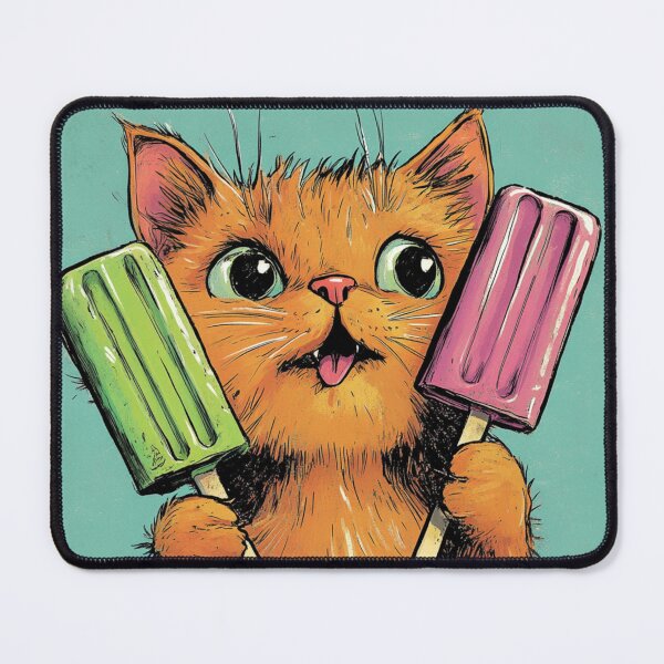 Item preview, Tater Tot Cat With Favorite Ice Cream designed and sold by GrinGalore.