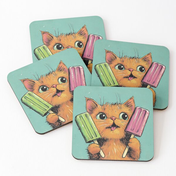 Item preview, Tater Tot Cat With Favorite Ice Cream designed and sold by GrinGalore.