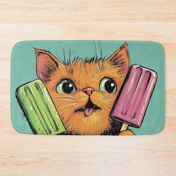 Item preview, Tater Tot Cat With Favorite Ice Cream designed and sold by GrinGalore.