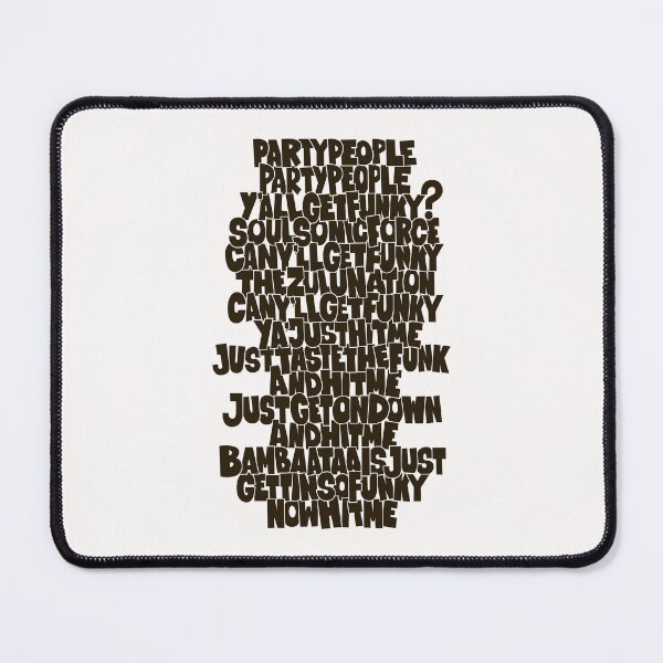 Item preview,
Afrika Bambaataa - Planet Rock Block Letter Graphic designed and sold by Boogosh.