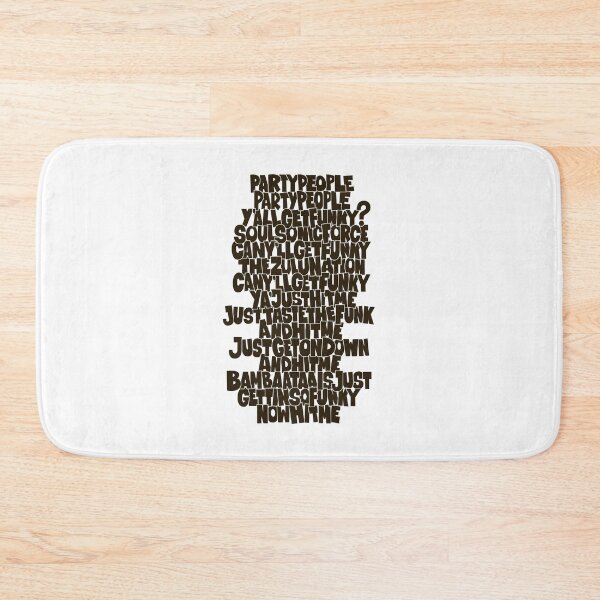 Item preview,  Afrika Bambaataa - Planet Rock Block Letter Graphic designed and sold by Boogosh.
