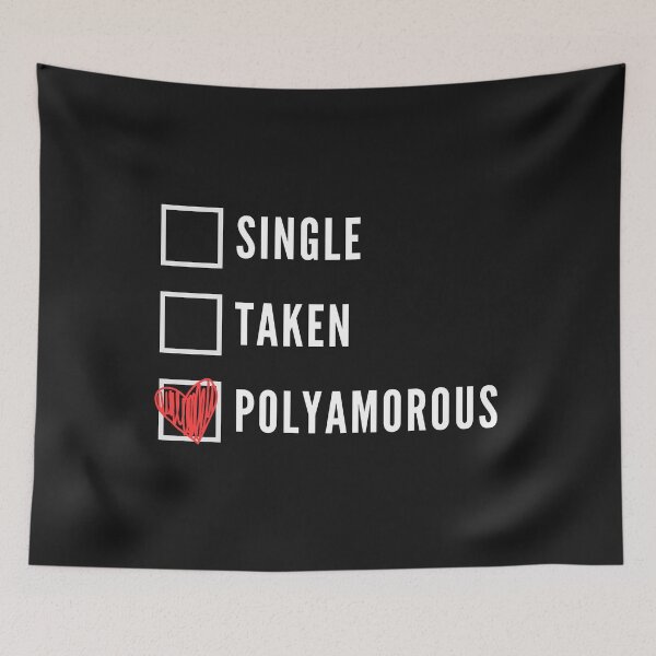 Item preview, Funny Polyamorous designed and sold by Furia LGBTQ+ Accessories.