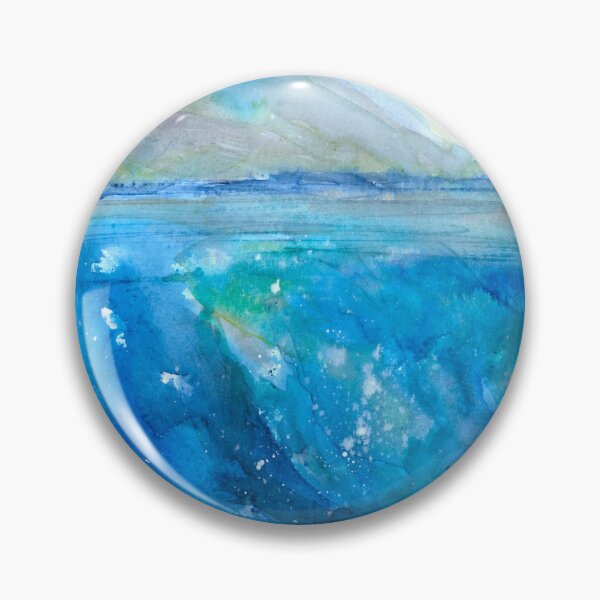 Item preview, Dreamy Seascape designed and sold by Iryna Nimmo Art.