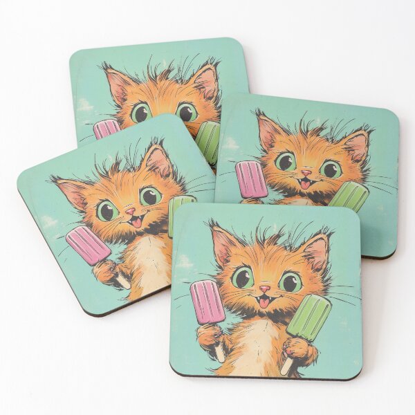 Item preview, Tater Tot Cat In Heaven With Ice Cream designed and sold by GrinGalore.