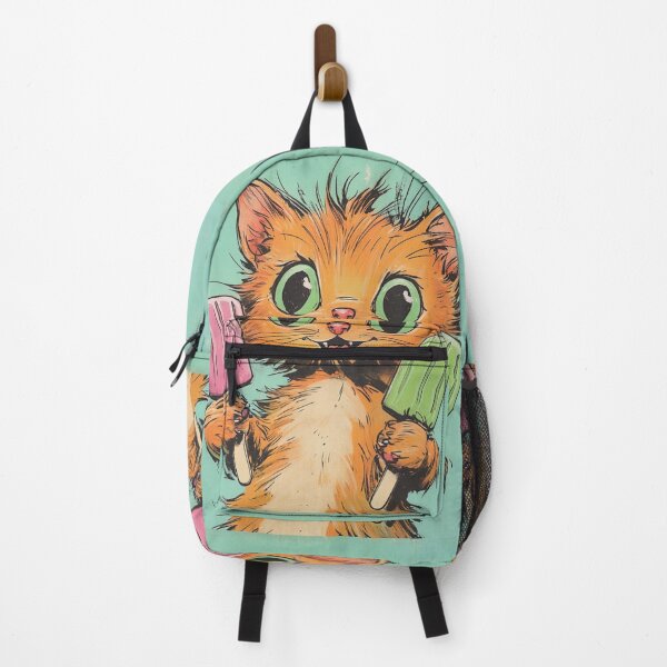 Item preview, Tater Tot Cat In Heaven With Ice Cream designed and sold by GrinGalore.