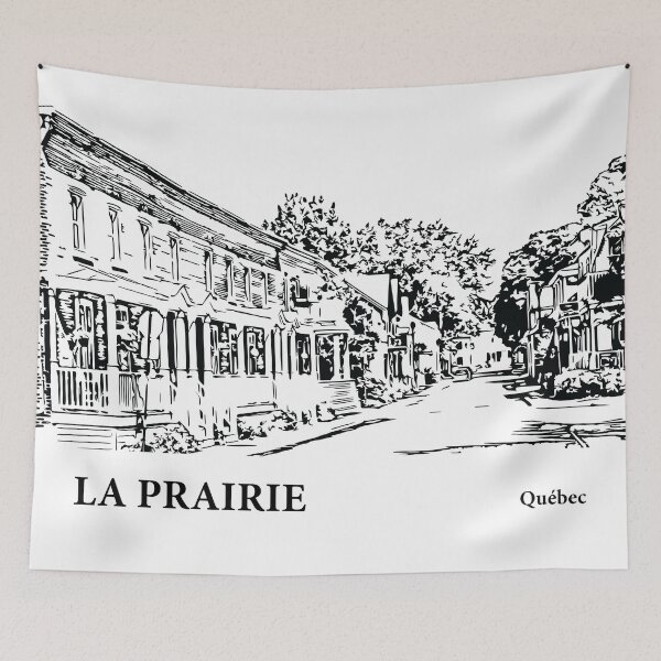 Aperçu de l'œuvre La Prairie Québec créée et vendue par Lakeric Cityscapes.