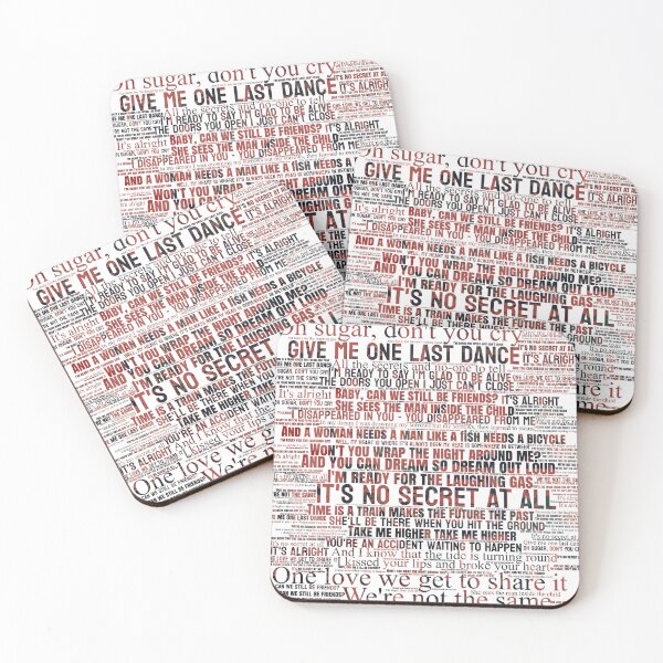 Item preview, U2 Achtung baby sentences designed and sold by clad63.