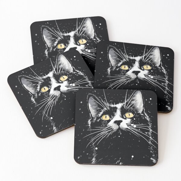 Item preview, Sneaky Yellow Eyes Cat designed and sold by GrinGalore.