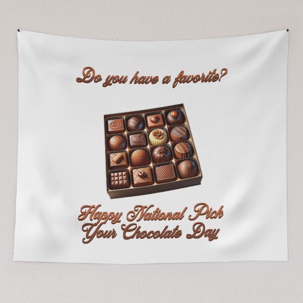 Item preview, Happy Pick Your Chocolate Day designed and sold by S4G Tees.