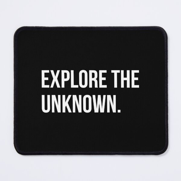 Item preview, Explore the Unknown – Adventure-Inspired Quote designed and sold by Enchantedbox.