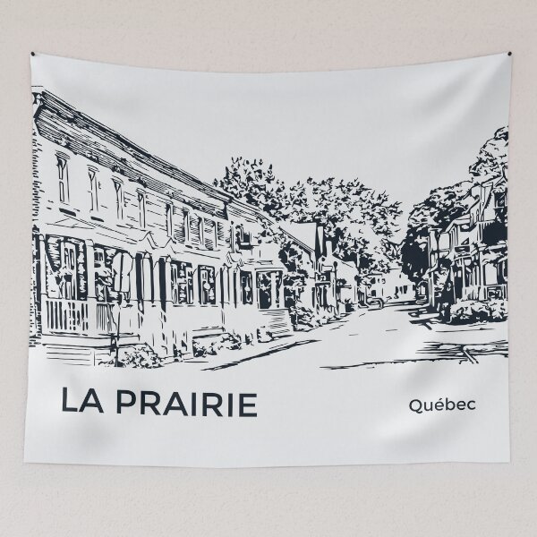 Aperçu de l'œuvre La Prairie Québec créée et vendue par Lakeric Cityscapes.
