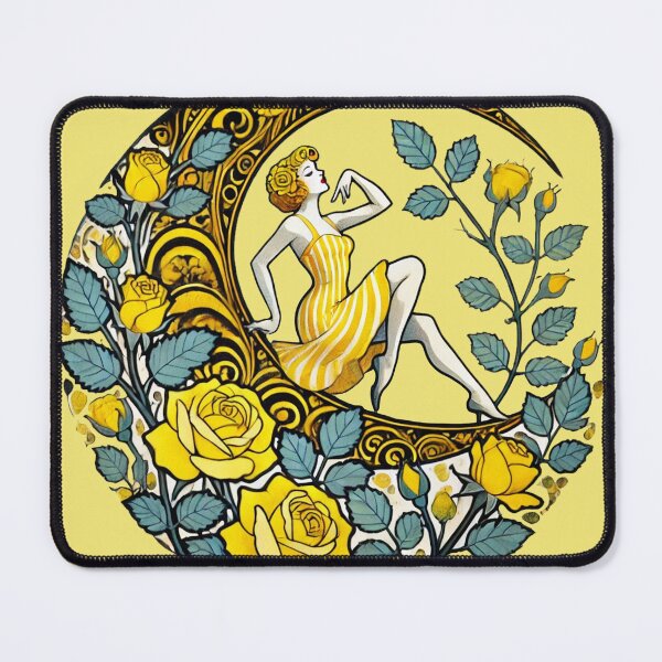 Item preview, Yellow Rose Goddess designed and sold by FrictionMaxxing.