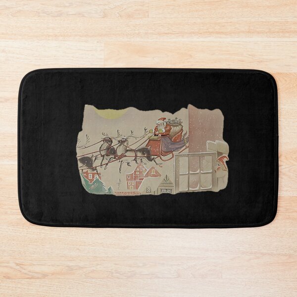 Item preview, Christmas Magic: Santa’s Soaring Sleigh in the Night Sky designed and sold by jglobal360.