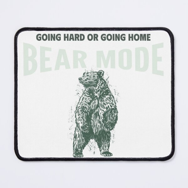 Item preview, Bear Mode: Activated Funny Gym T shirt, Animal Gym, Perfect Gift/Present designed and sold by HorizonTShirts.