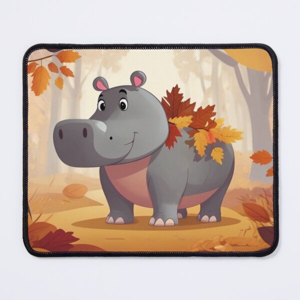 Item preview, Hippo’s Autumn Escapade designed and sold by NeatThingLover.