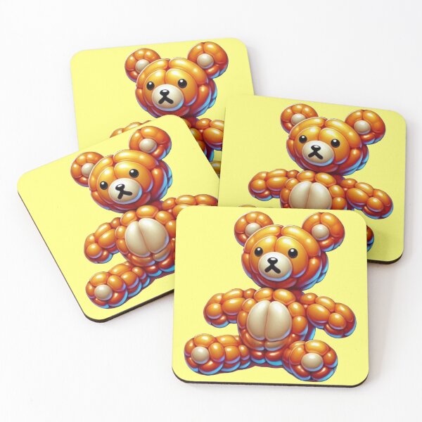 Item preview, Balloon Teddy Bear 3D designed and sold by Random 00.