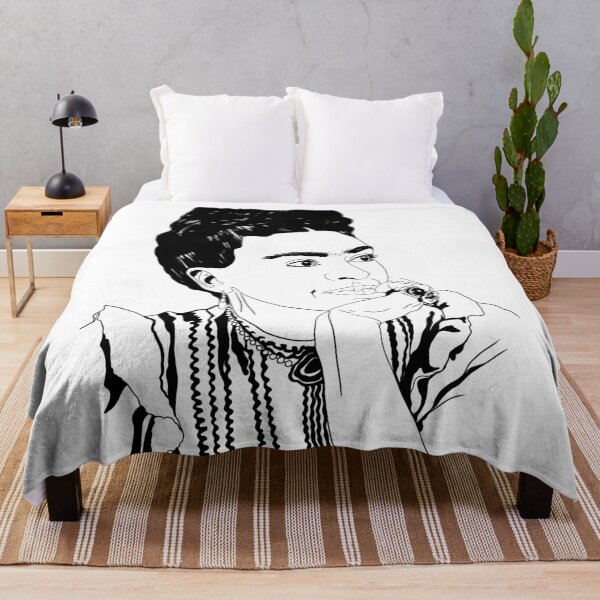 Item preview, Frida Kahlo - black drawing designed and sold by GENEST-V.