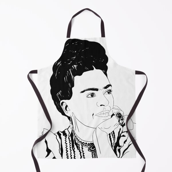 Item preview, Frida Kahlo - black drawing designed and sold by GENEST-V.