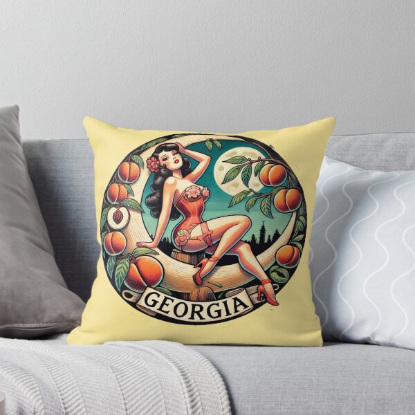 Item preview, Georgia Peach Pinup designed and sold by FrictionMaxxing.