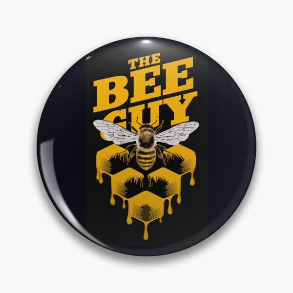 Item preview, Bee Guy Fun Honeybee Beekeeper Honeycomb Design designed and sold by madtoyman.