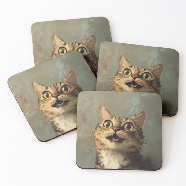 Item preview, Tabby Cat With Big Eyes designed and sold by GrinGalore.