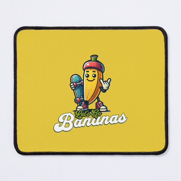 Item preview, Let's Go Bananas - Skateboard Fun and Energy-Packed Design designed and sold by Marwan Atif.