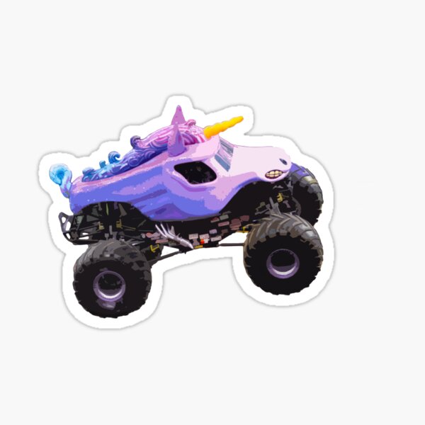 Item preview, Unicorn Monster Truck designed and sold by RacerFan.