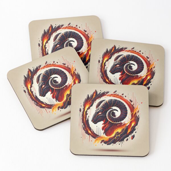 Item preview, Fiery Aries Star Sign designed and sold by Sototos® ⭐⭐⭐⭐⭐.