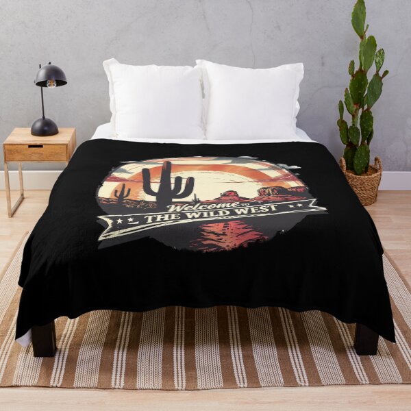 Item preview, Western Desert Vibes Cactus Sunset Art designed and sold by Aredbox.