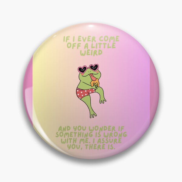 Item preview, Come Off A Little Weird Frog designed and sold by BrickedBrands.