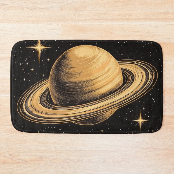 Item preview, A gold Saturn pattern design. designed and sold by HEMRO.