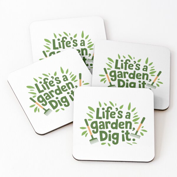 Item preview, Life Is A Garden Dig It. Gardening Humor designed and sold by PMCreative.