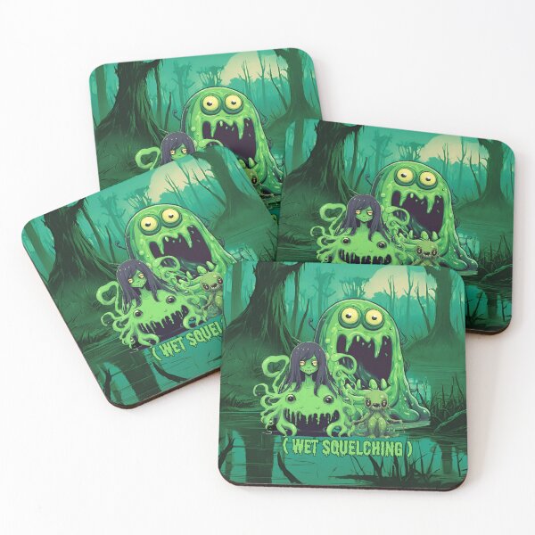 Item preview, Wet Squelching | Creepy Slimy Blob Things designed and sold by theflandonian.