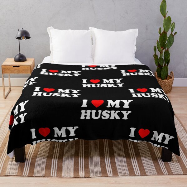 Item preview, I Love My Husky Style NY Heart Dog Gift designed and sold by Guarddogdrive.