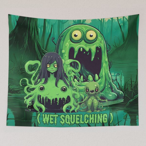 Item preview, Wet Squelching | Creepy Slimy Blob Things designed and sold by theflandonian.