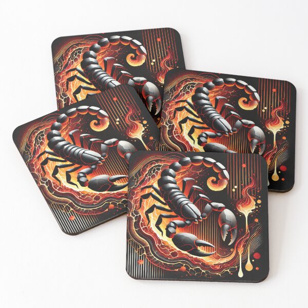 Item preview, Fiery Magma Scorpio Zodiac Sign designed and sold by Sototos® ⭐⭐⭐⭐⭐.