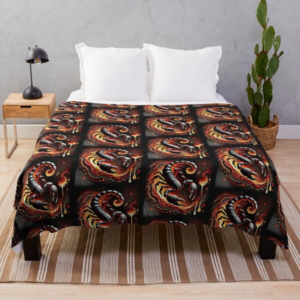 Item preview, Fiery Magma Scorpio Zodiac Sign designed and sold by Sototos® ⭐⭐⭐⭐⭐.