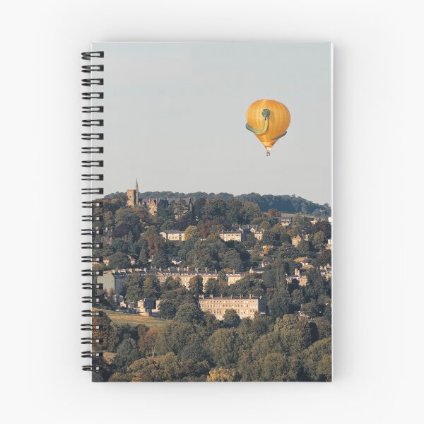 Item preview, Slither the snake hot air balloon across the Bath Cityscape Skyline designed and sold by duncan1980uk.