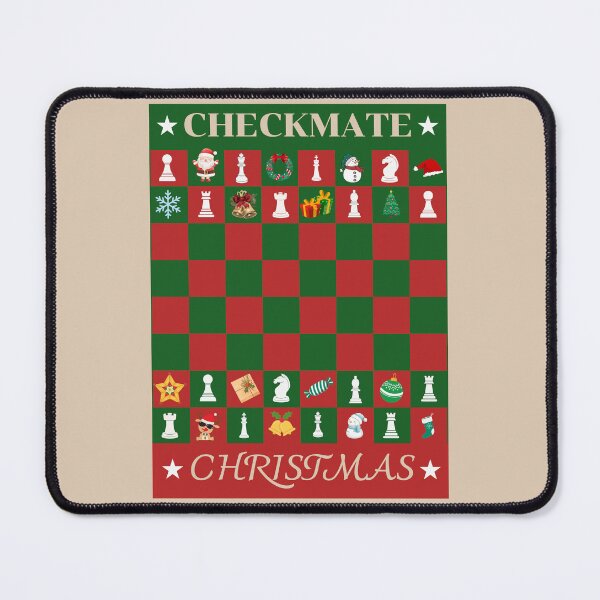 Item preview, Checkmate Christmas – For Chess Lovers Celebrating the Holidays designed and sold by DesignDazzles.